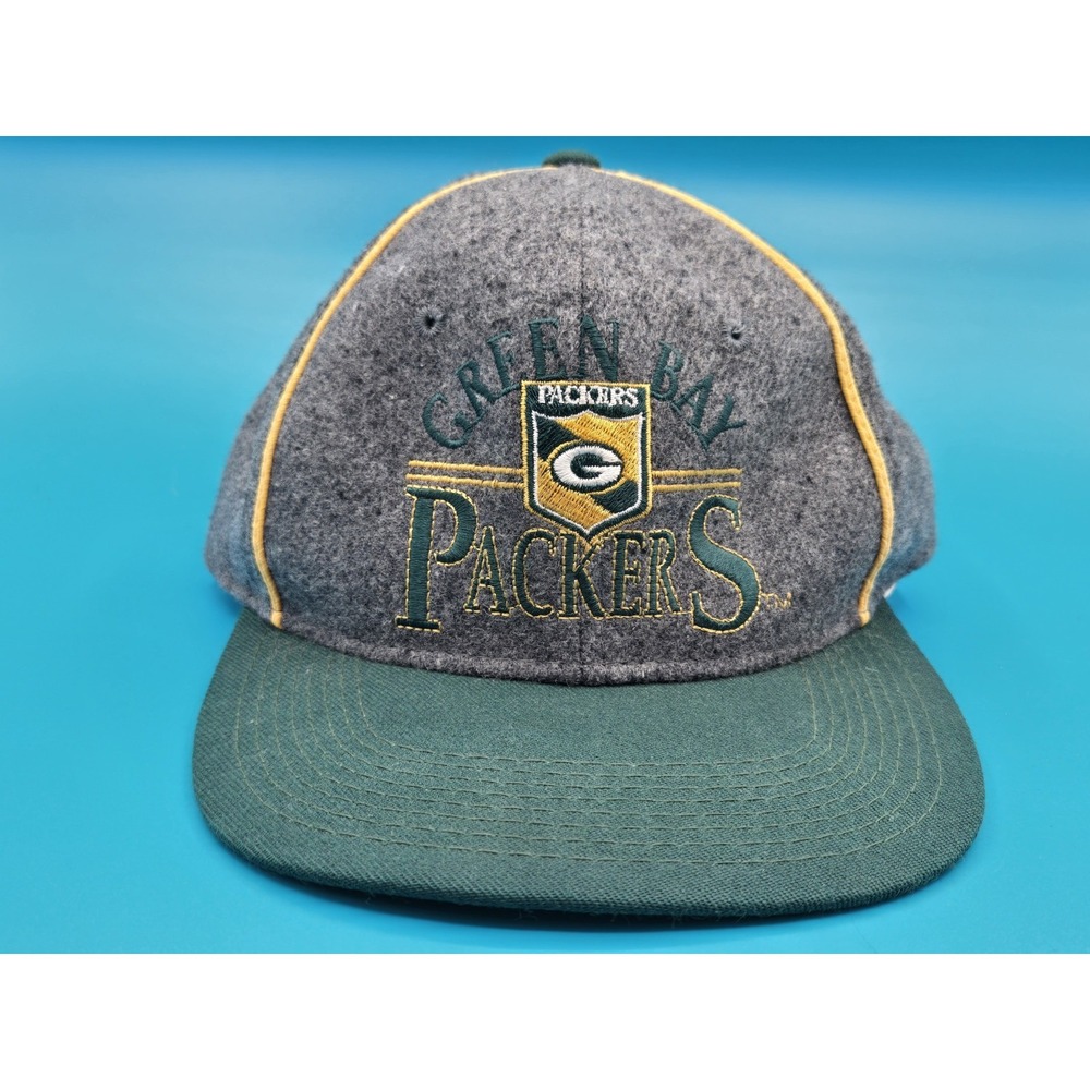 Green Bay Packers Vtg Hat The Game‎ Team NFL Gray Snapback Korea See Desciption